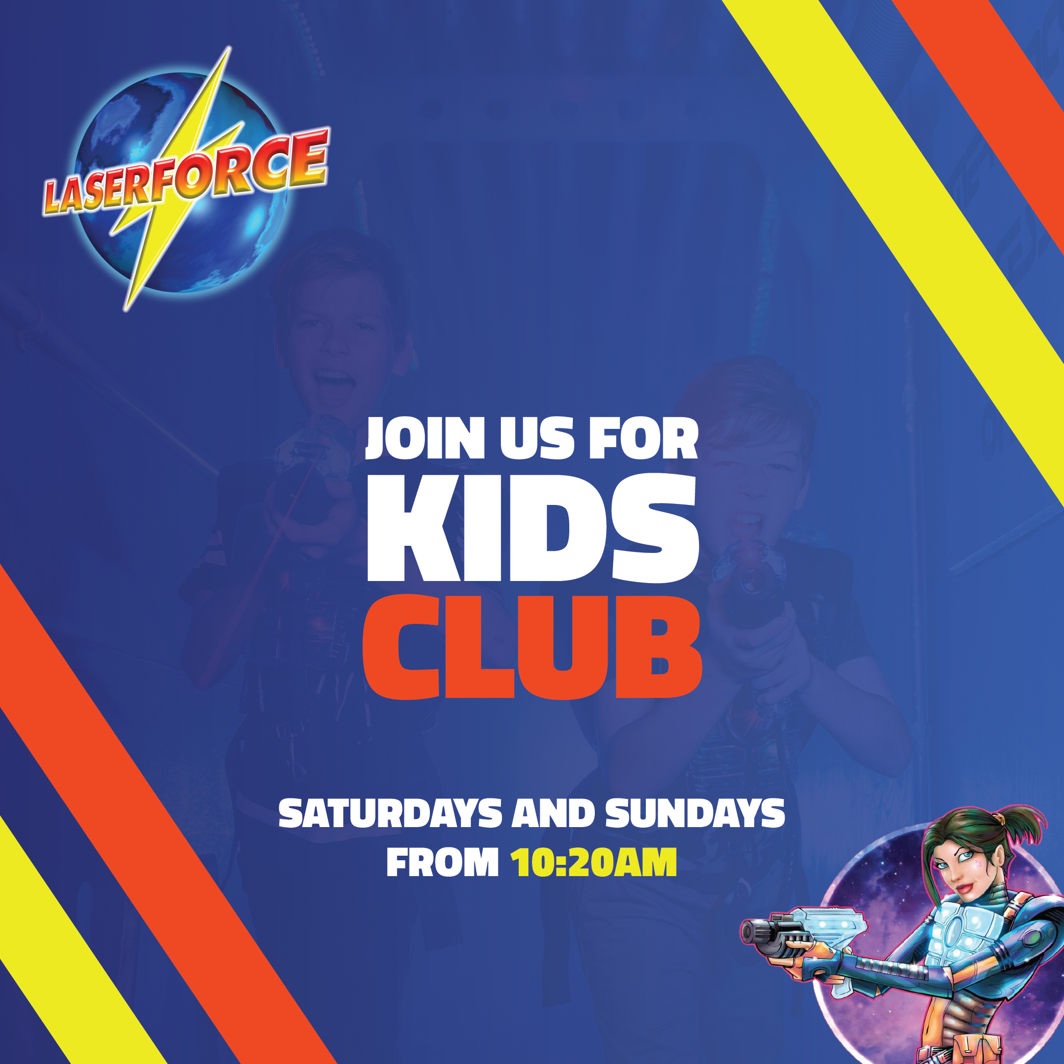 Kids Club Laser Force-01